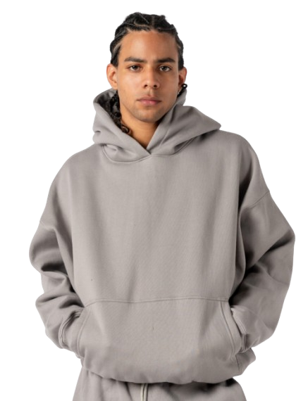 HOODIE / PLOMO SILVER